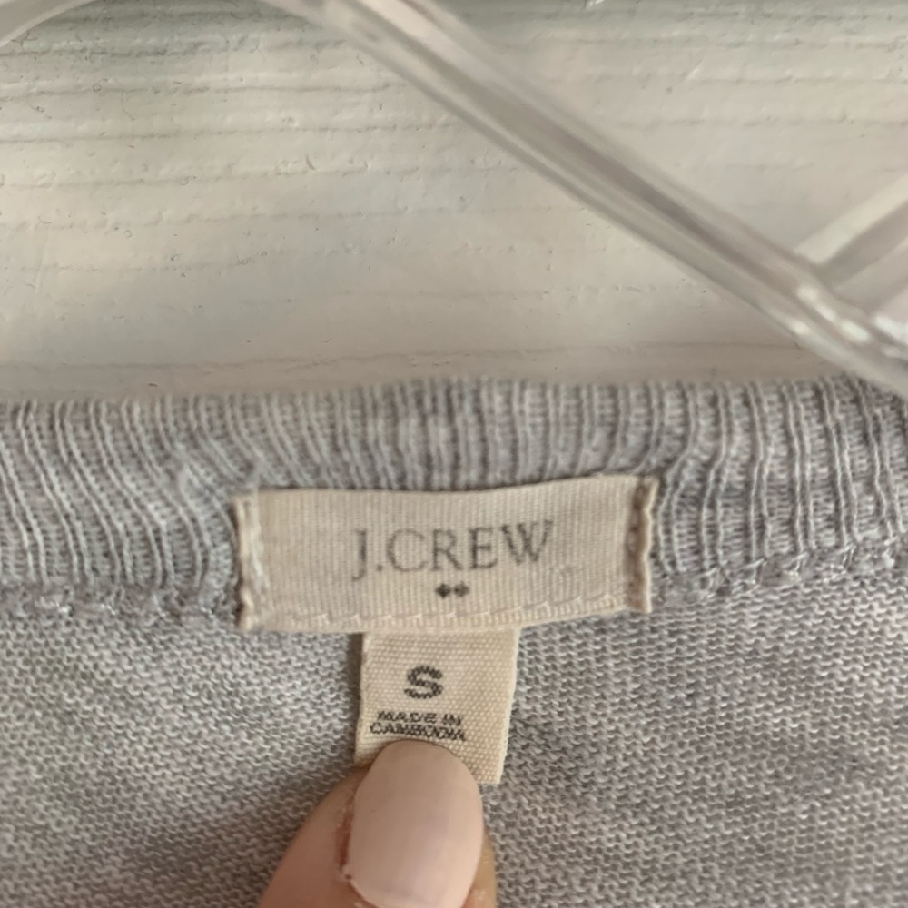 J. Crew Factory 100% Cotton Cardigan - Picture 5 of 6